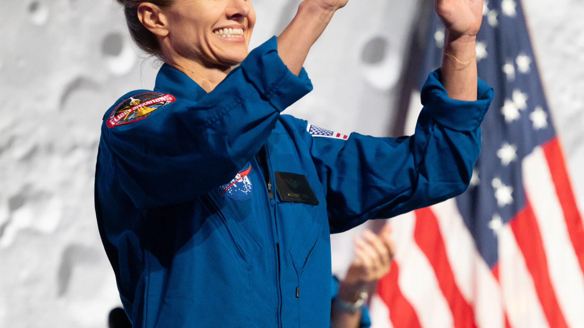 2025 Astronaut Candidate Katherine Spies at Announcement Ceremony - free hd space wallpaper for desktop