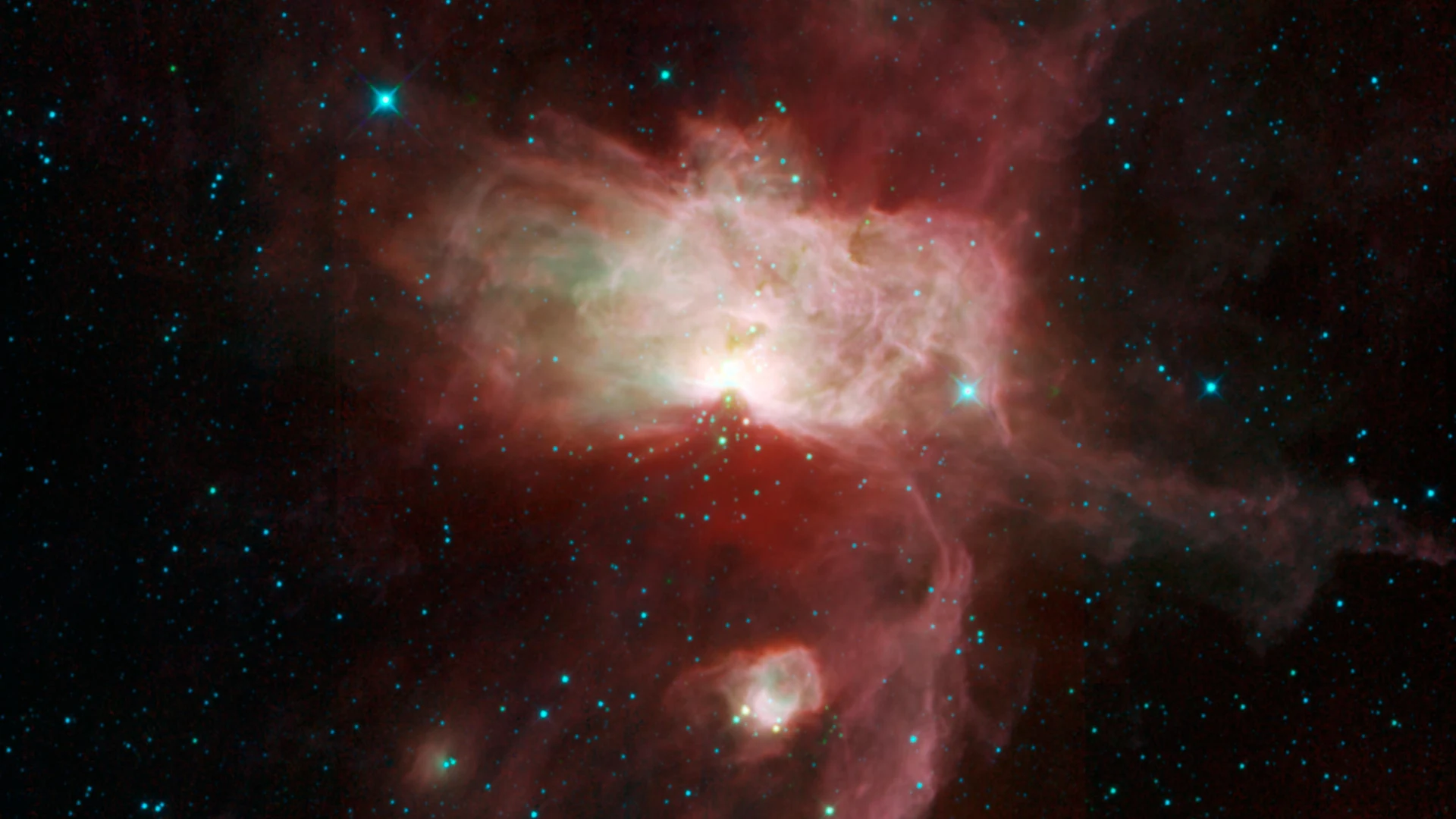 A Flame in Orion Belt - free hd space wallpaper for desktop
