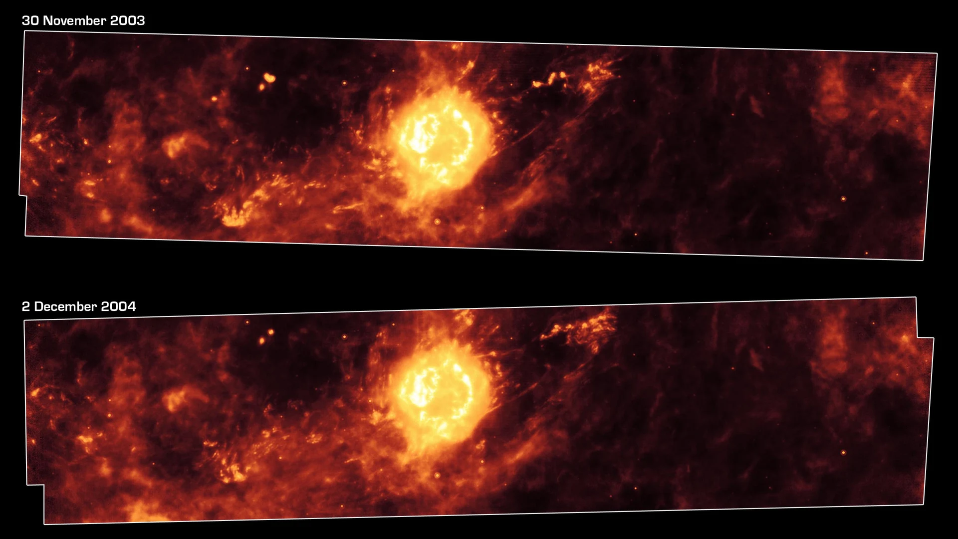 A Year in the Life of an Infrared Echo - free hd space wallpaper for desktop