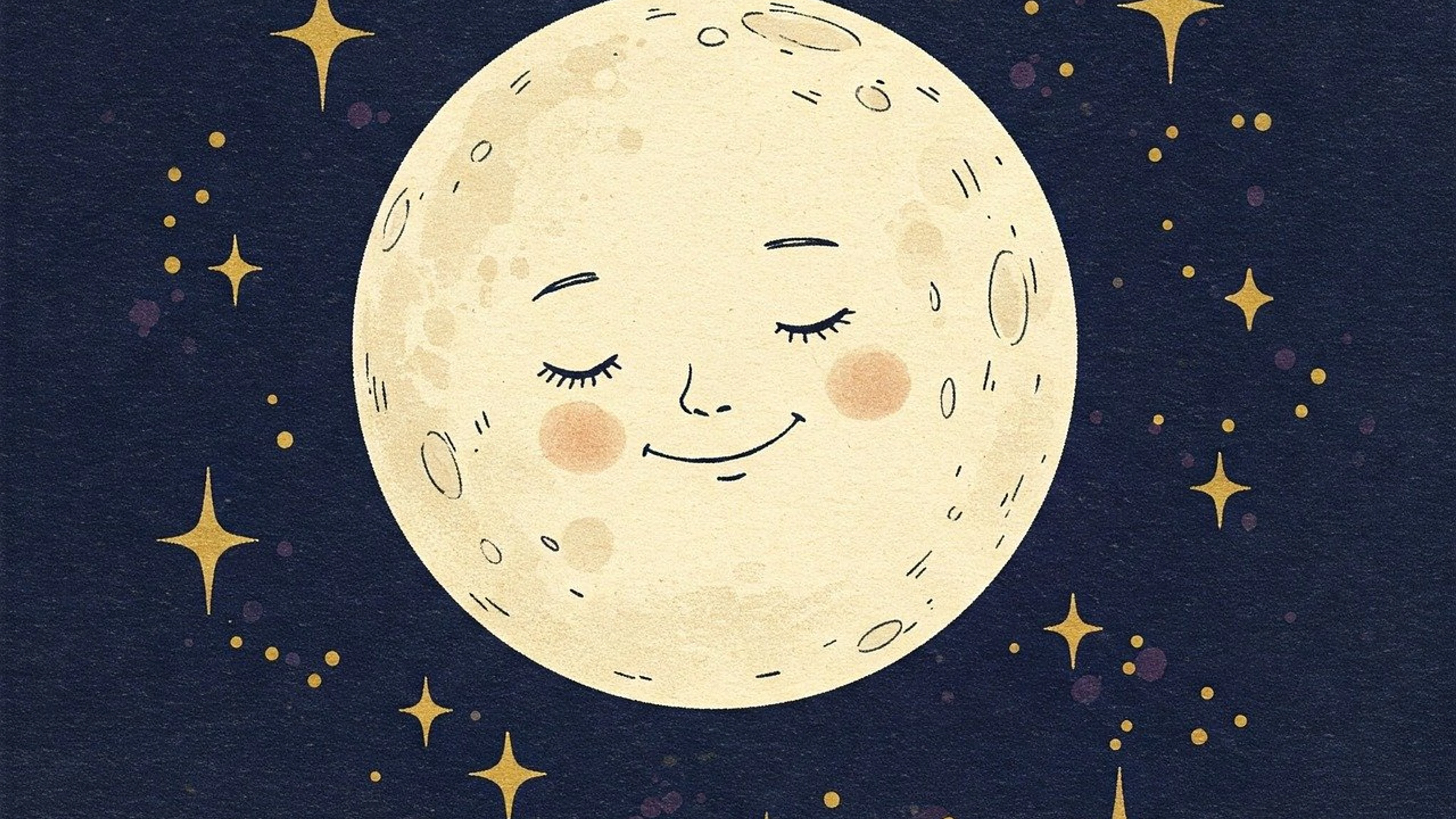 Ai generated moon universe - free 4K Ultra HD space wallpaper for desktop