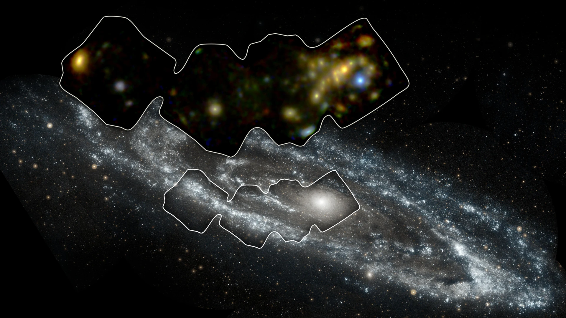 Andromeda in High-Energy X-rays - free hd space wallpaper for desktop