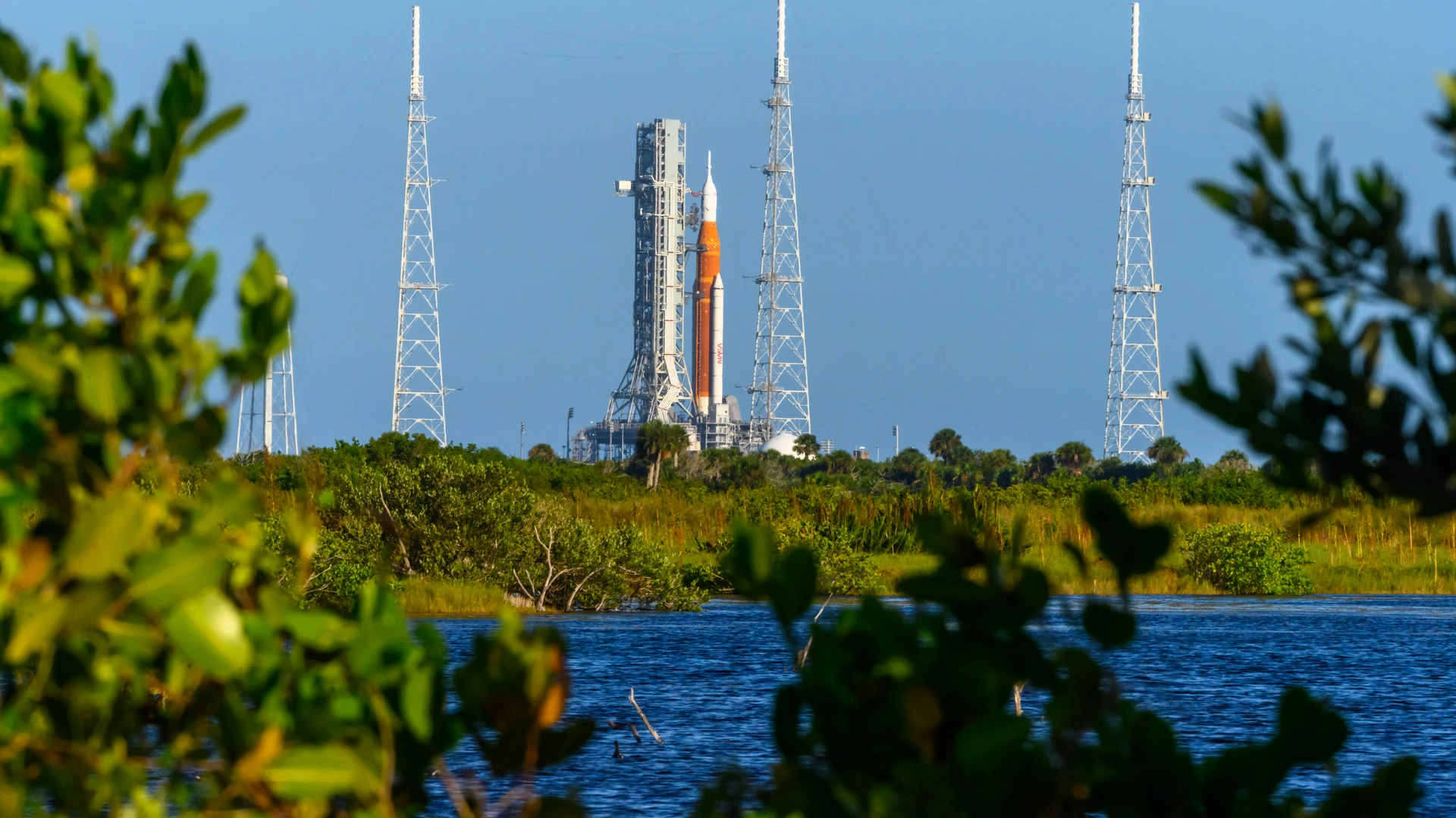 Artemis I Prelaunch - free hd space wallpaper for desktop