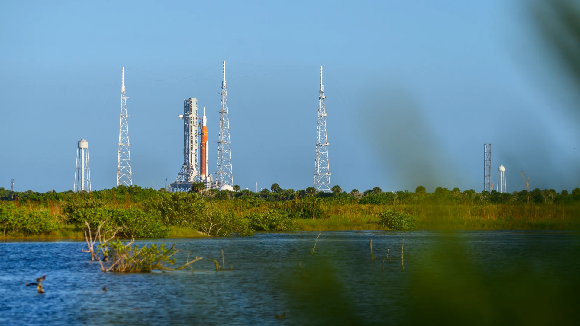 Artemis I Prelaunch - free hd space wallpaper for desktop