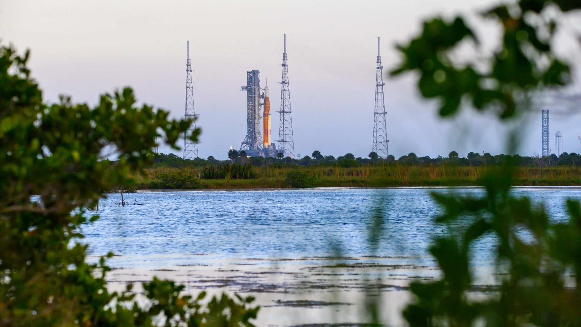 Artemis I Prelaunch - free hd space wallpaper for desktop