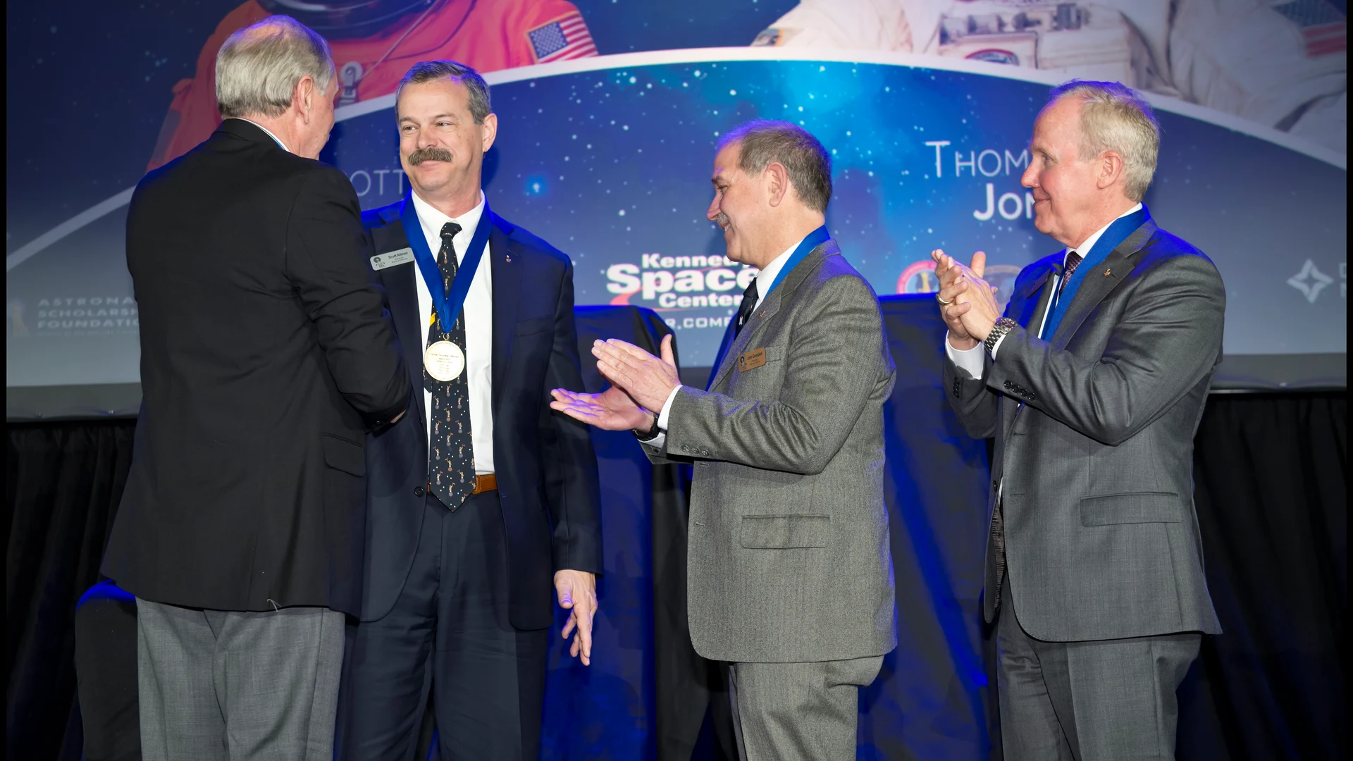 Astronaut Hall of Fame - free hd space wallpaper for desktop