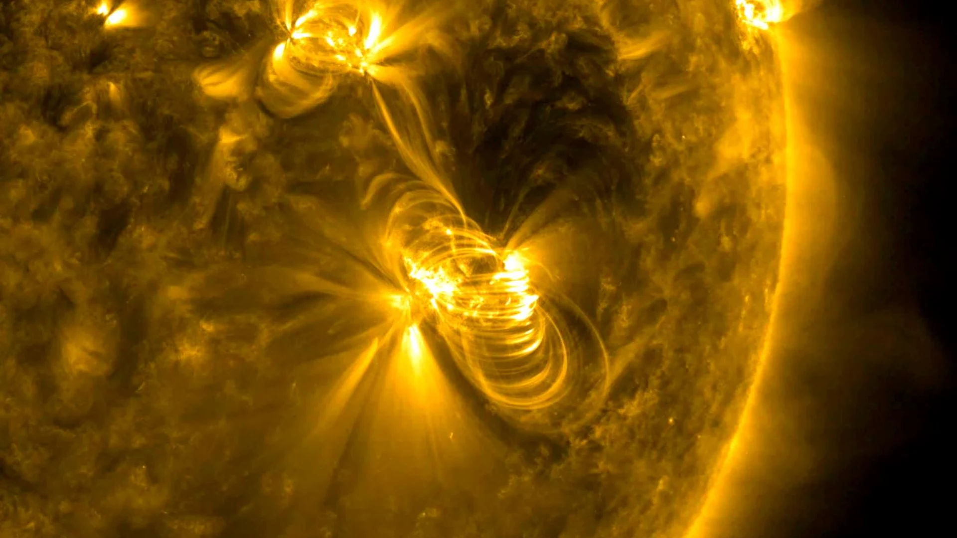 Bastille Day Solar Flare and a Coronal Mass Ejection - free hd space wallpaper for desktop