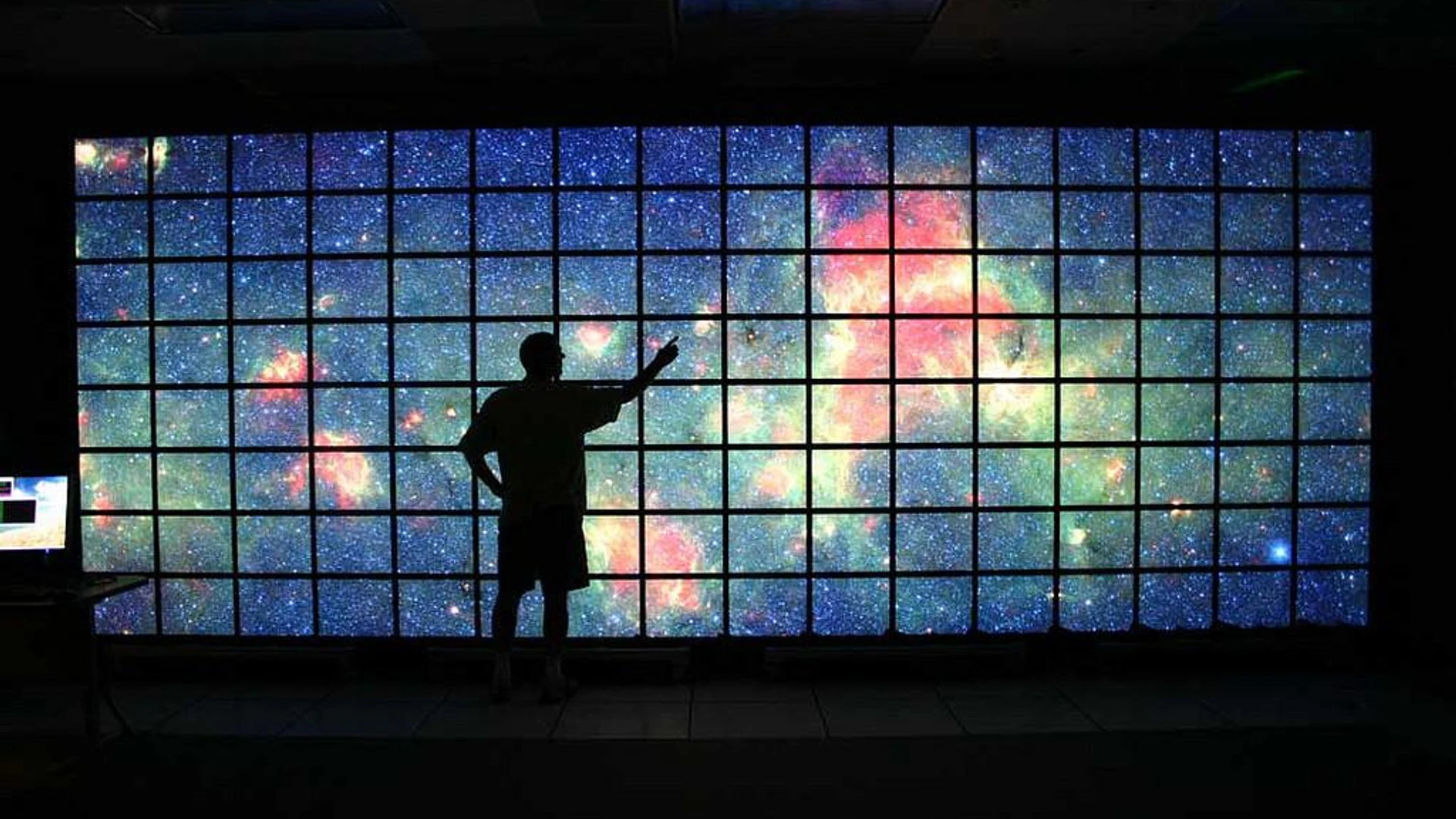 Big Data on the Big Screen - free hd space wallpaper for desktop