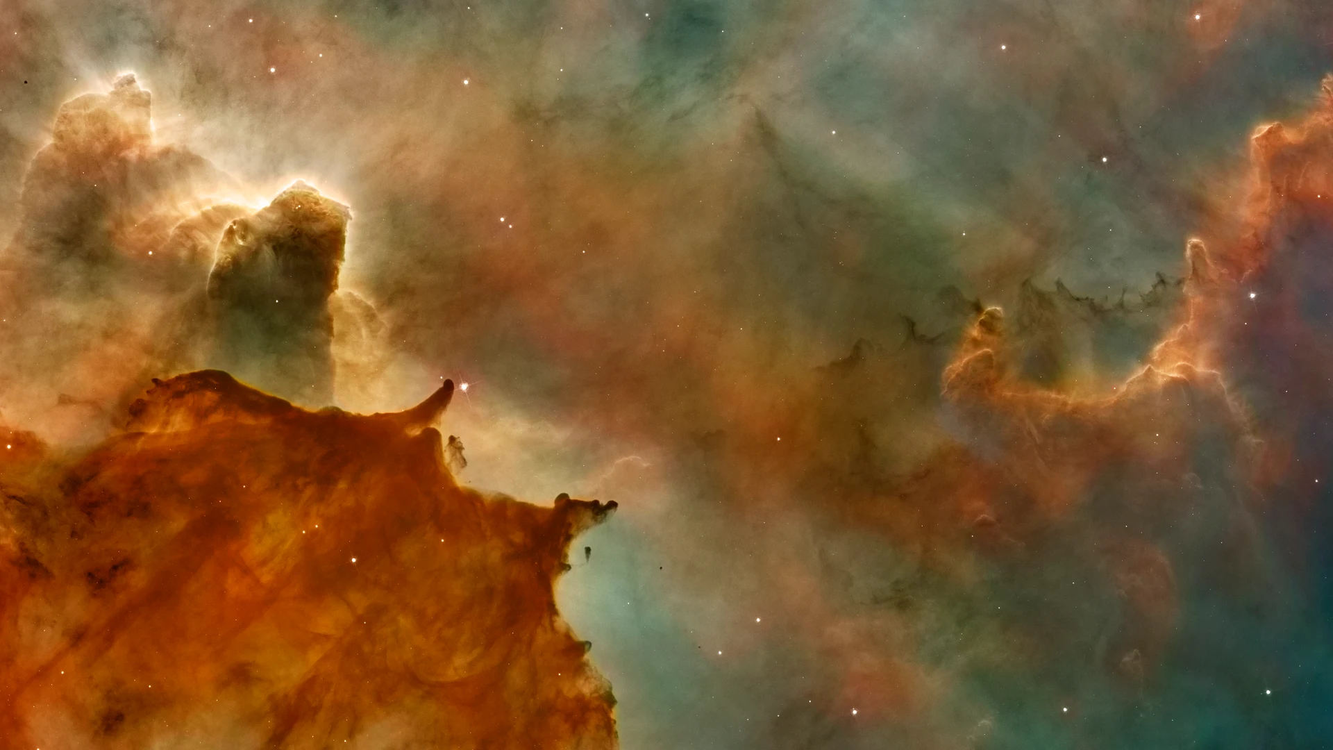 Carina Nebula Detail - free hd space wallpaper for desktop