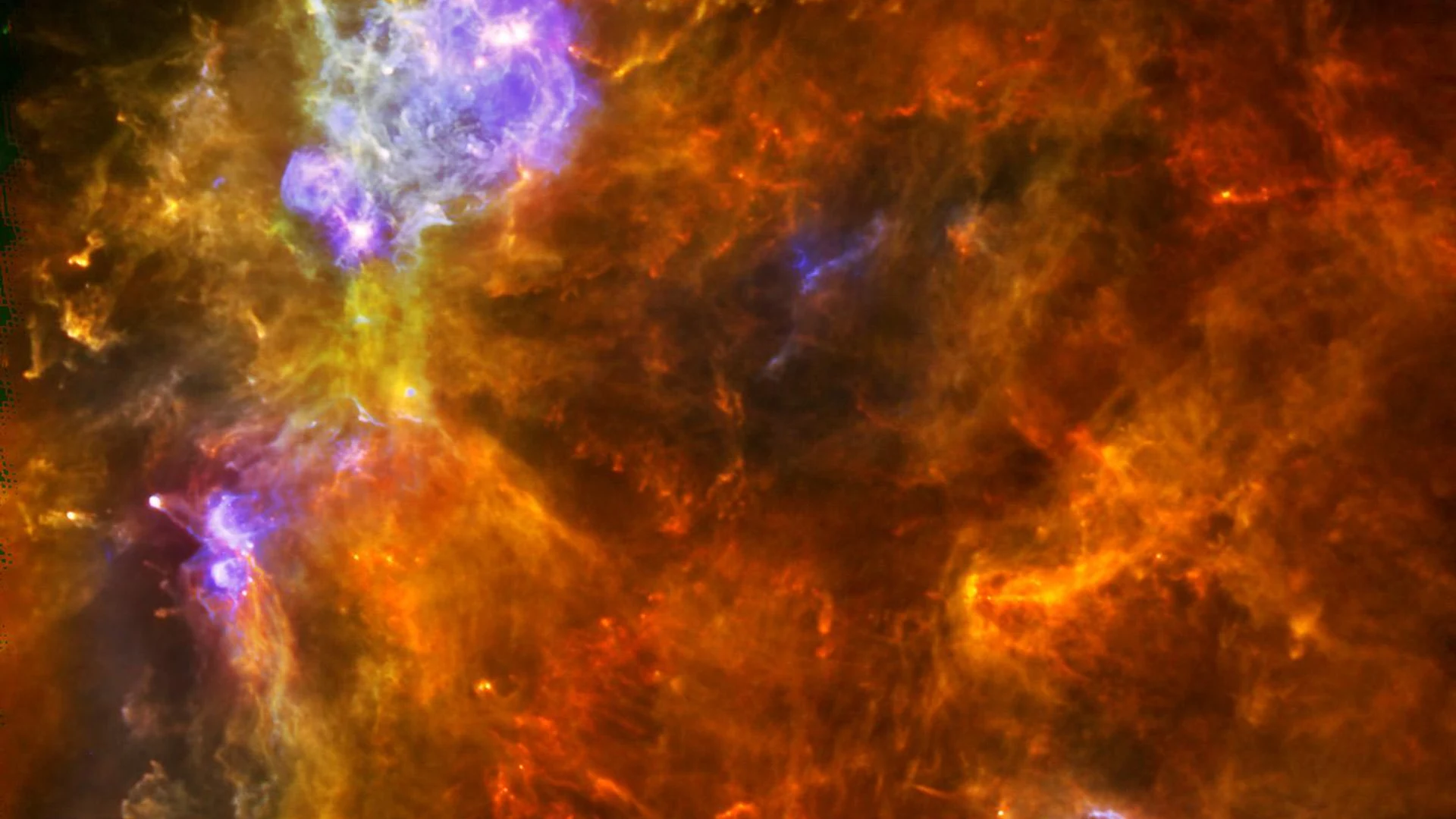 Churning Out Stars - free hd space wallpaper for desktop