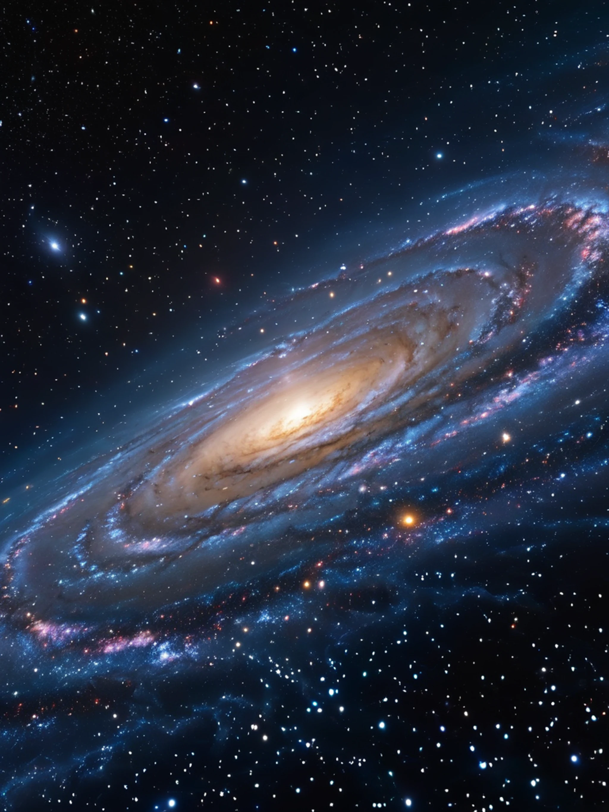 Cosmic Web Structure - free Tablet space wallpaper for phone