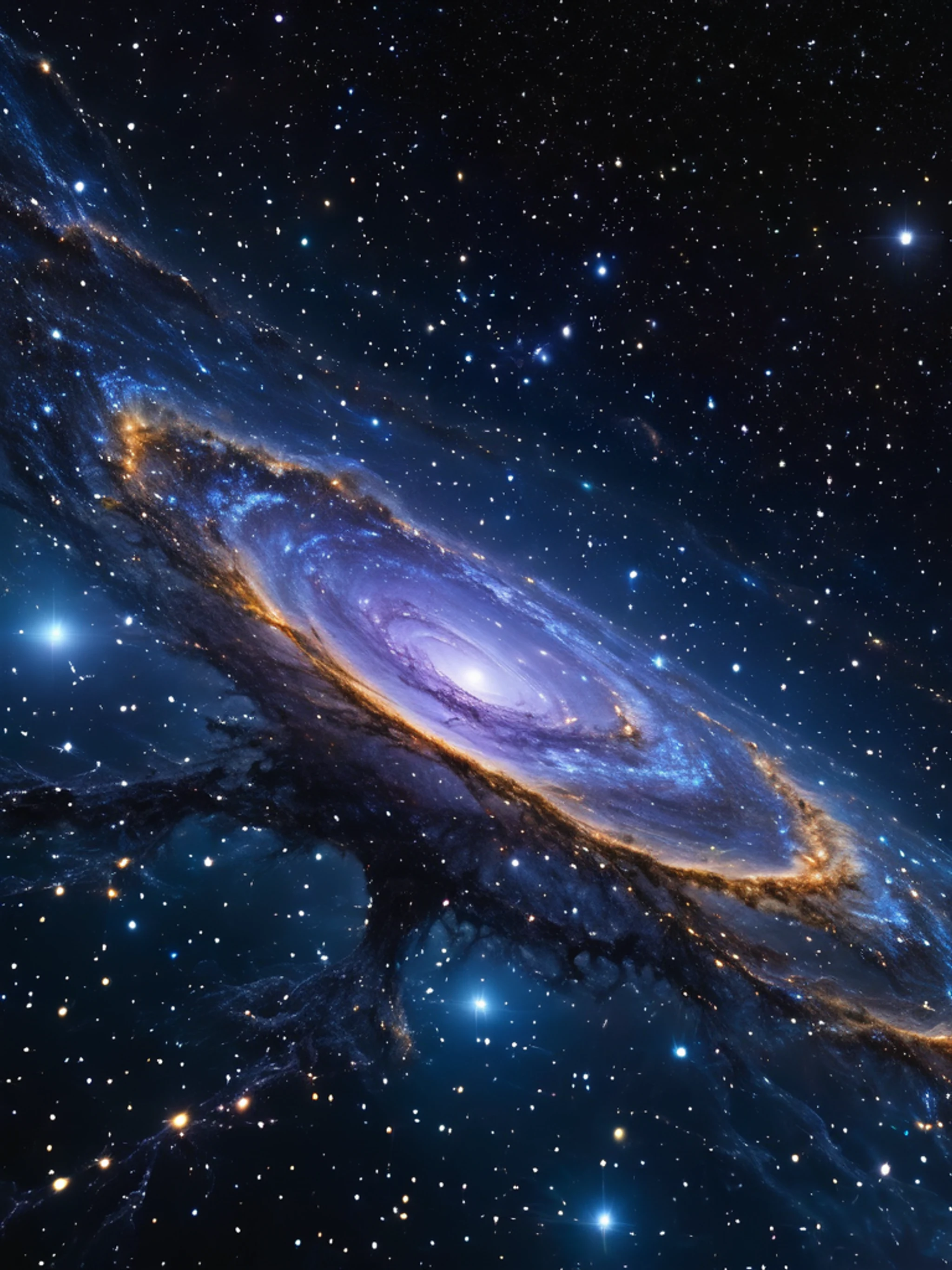 Cosmic Web Structure - free Tablet space wallpaper for phone