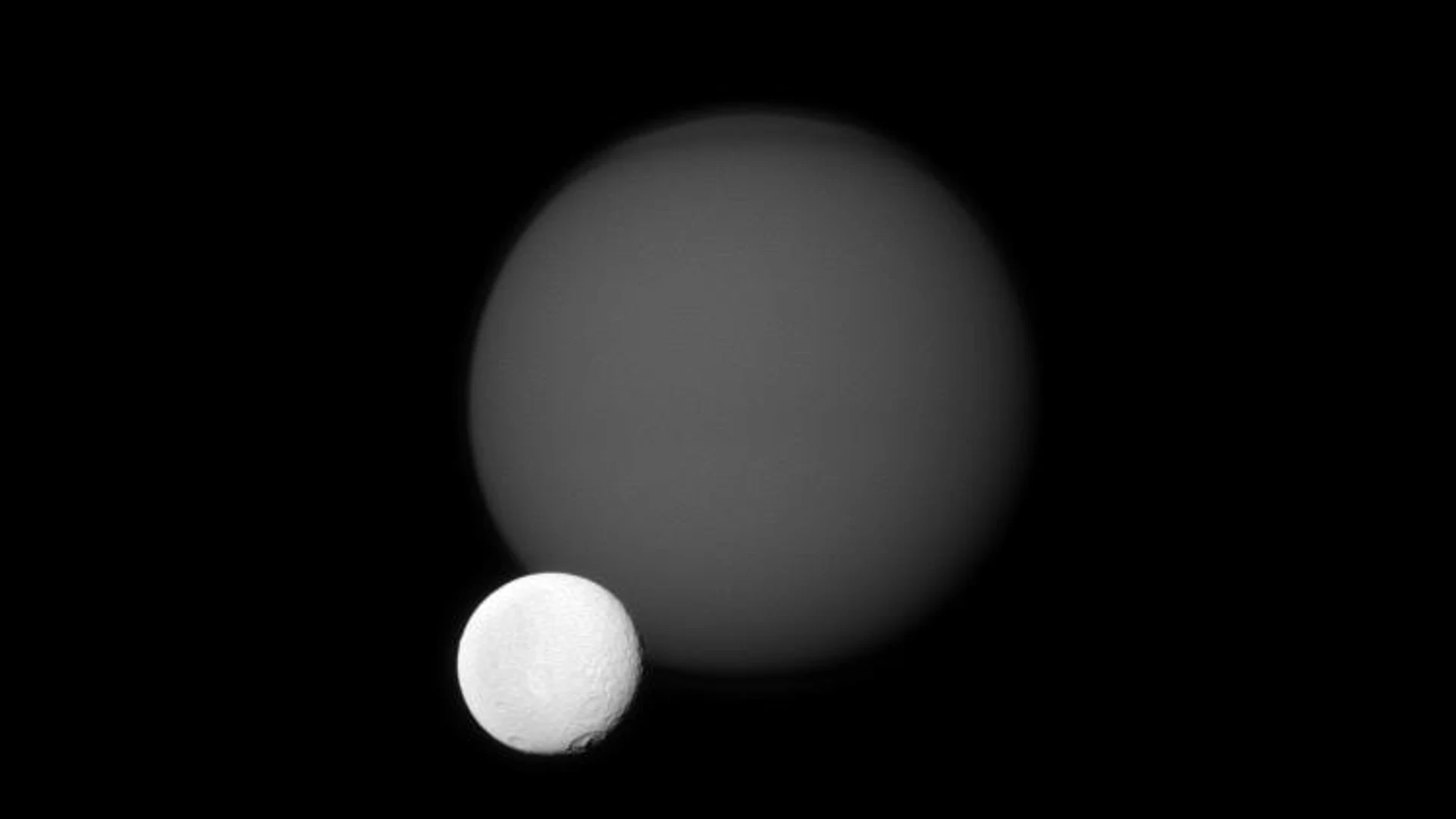 Craters Before Haze - free hd space wallpaper for desktop