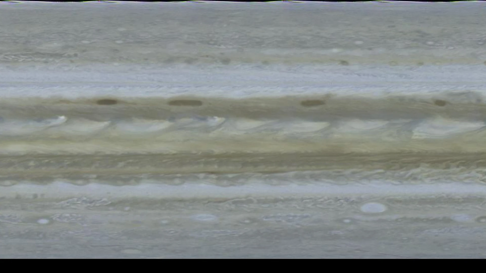 Cylindrical Projection of Jupiter - free hd space wallpaper for desktop