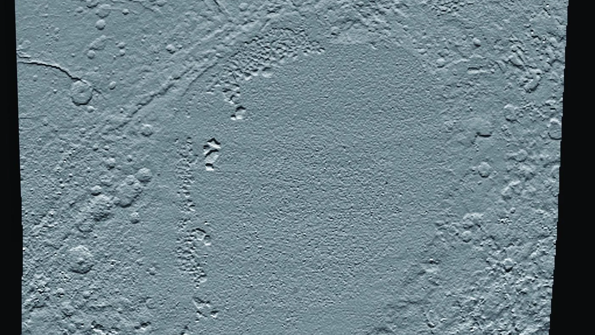 Elevation Map of Pluto Sunken Heart - free hd space wallpaper for desktop