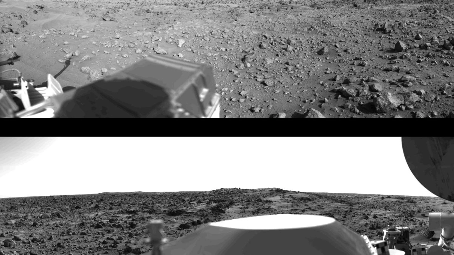 First Panoramic View From The Surface Of Mars - free hd space wallpaper for desktop