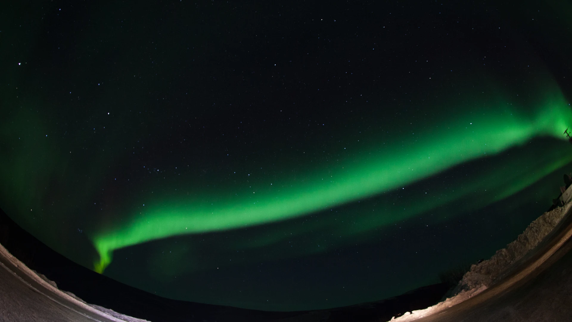 GREECE Mission Launching Into Aurora - free hd space wallpaper for desktop