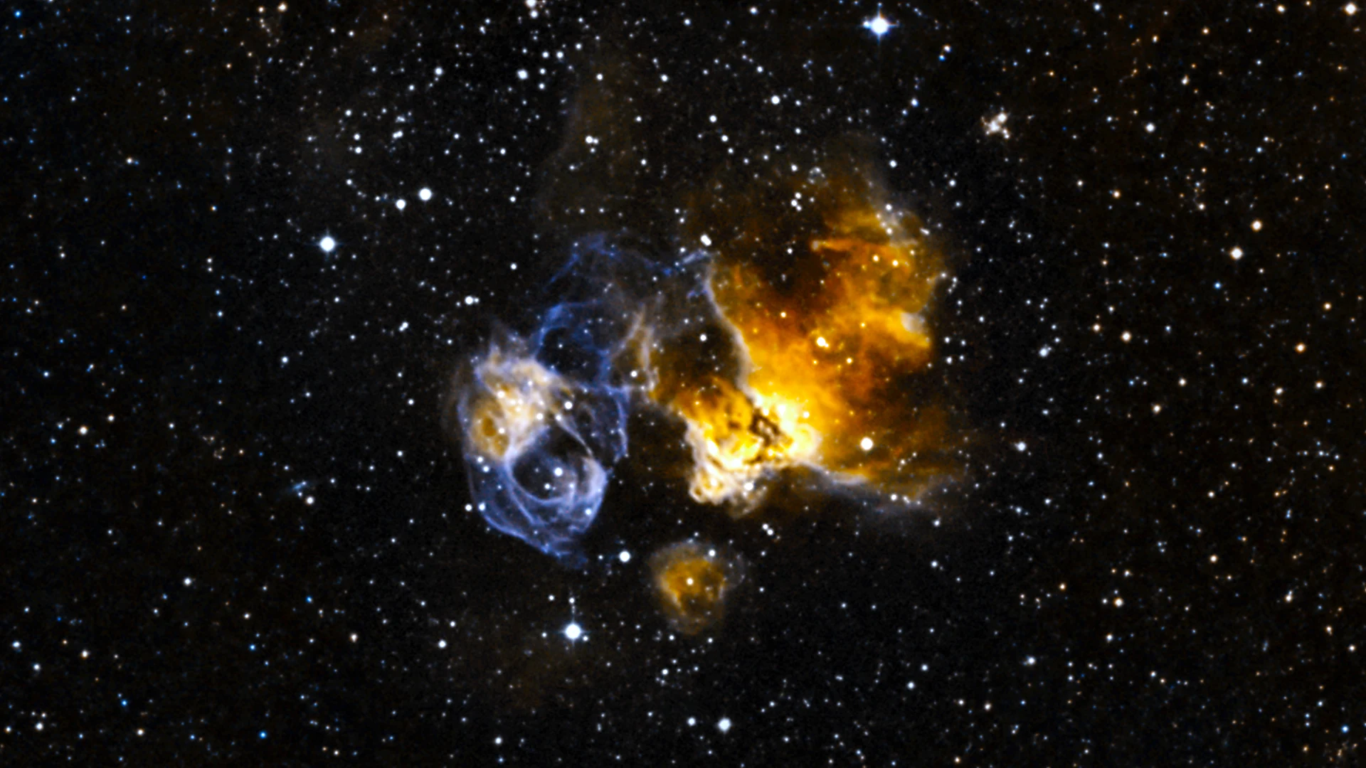 Hardy Star Survives Supernova Blast - free hd space wallpaper for desktop