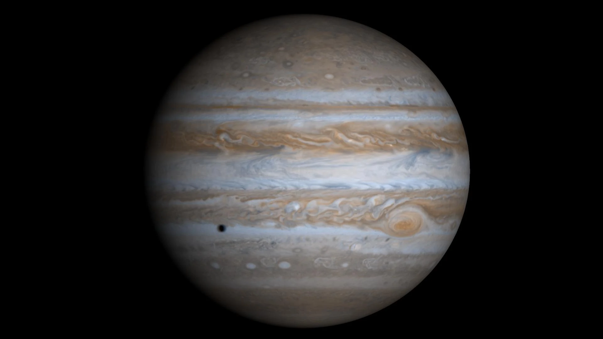 High Resolution Globe of Jupiter - free hd space wallpaper for desktop