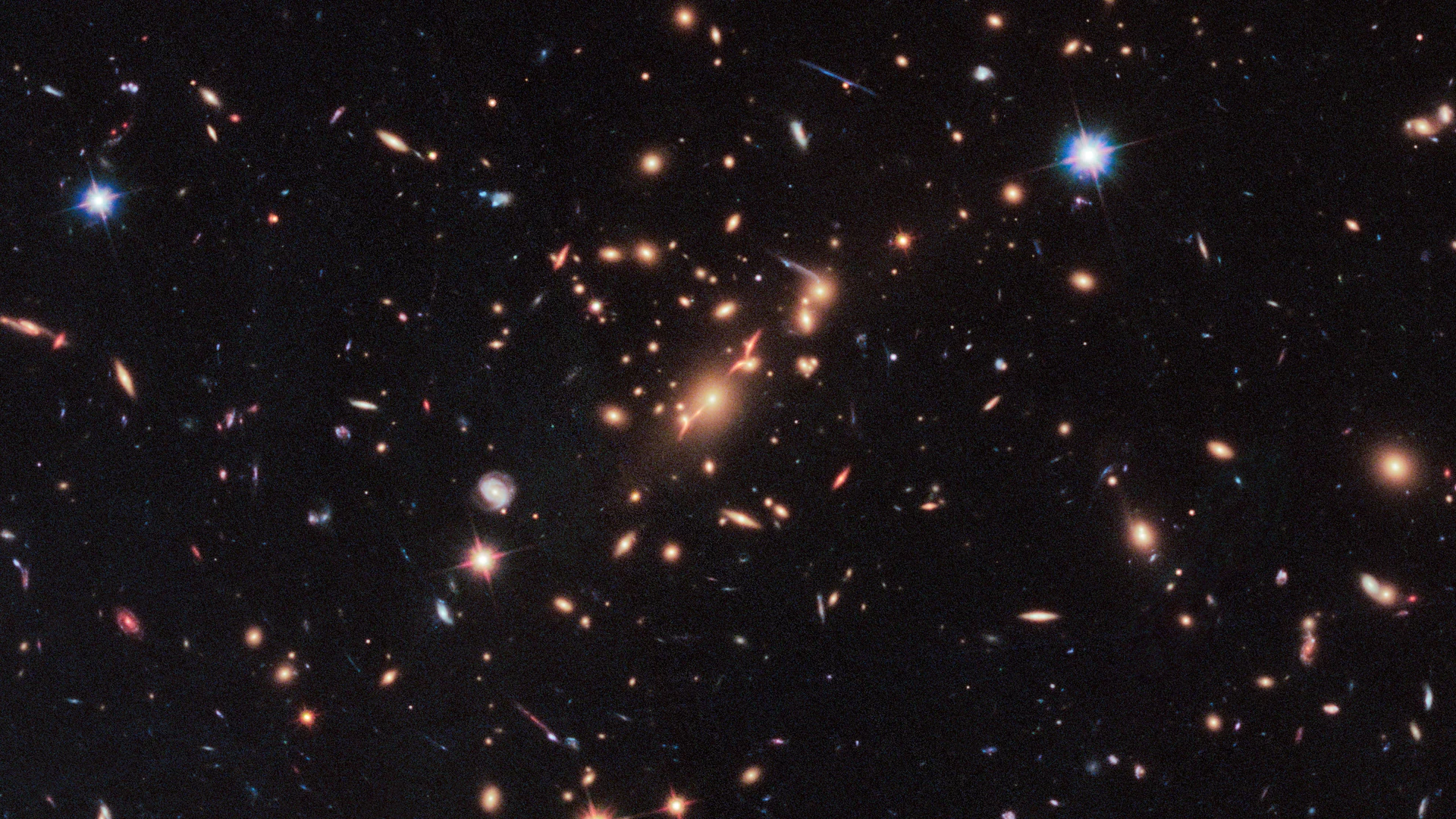 Hubble Captures Massive Dead Disk Galaxy that Challenges Theories of Galaxy Evol - free hd space wallpaper for desktop