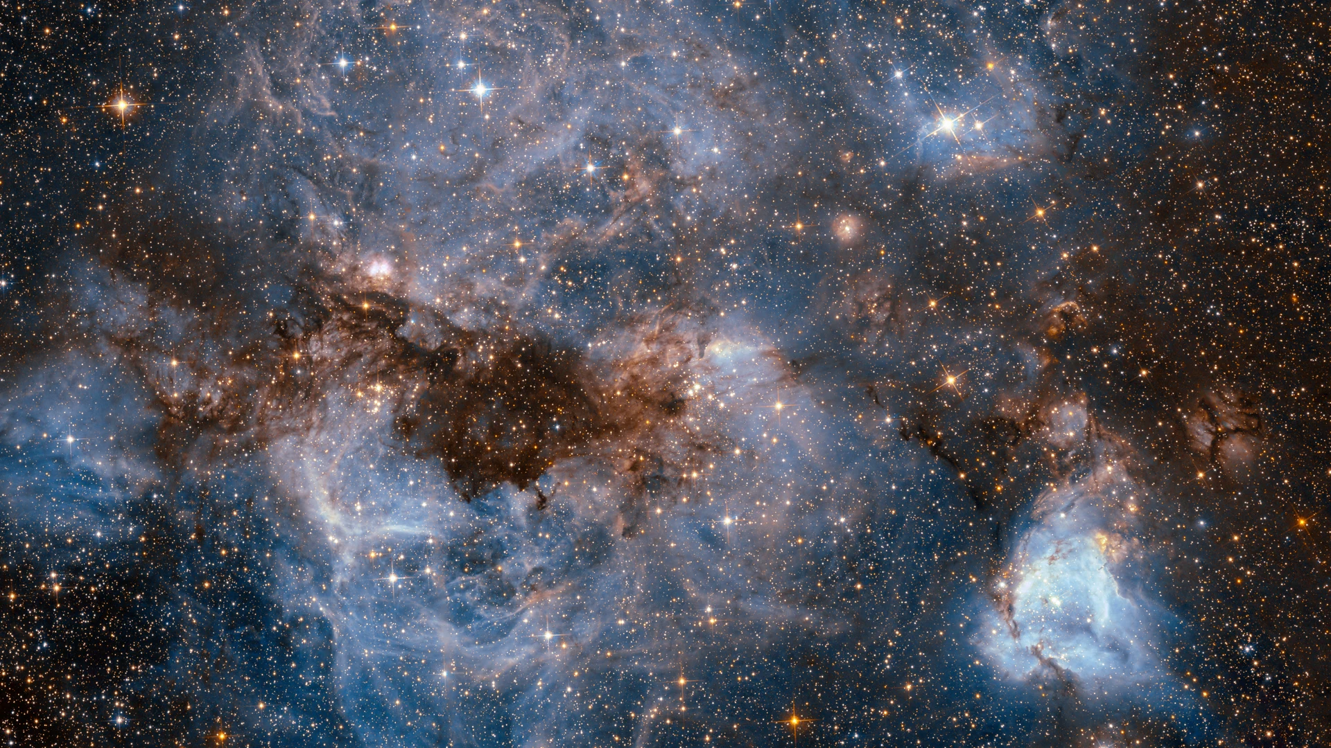 Hubble Peers into the Storm - free hd space wallpaper for desktop