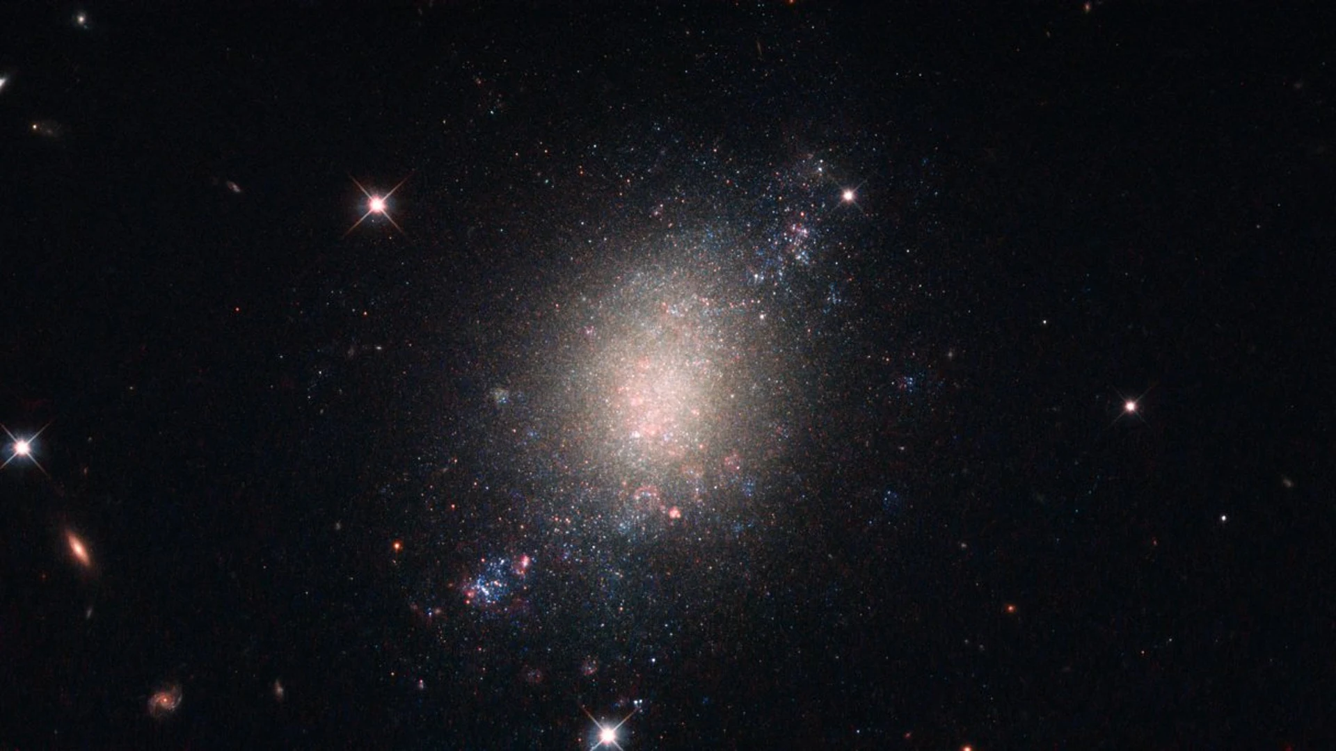 Hubble Scopes Out a Galaxy of Stellar Birth - free hd space wallpaper for desktop