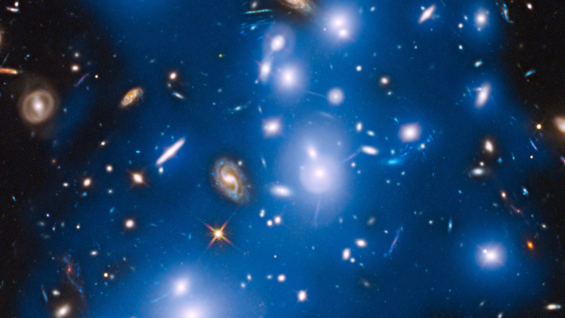 Hubble Sees 'Ghost Light' From Dead Galaxies - free hd space wallpaper for desktop