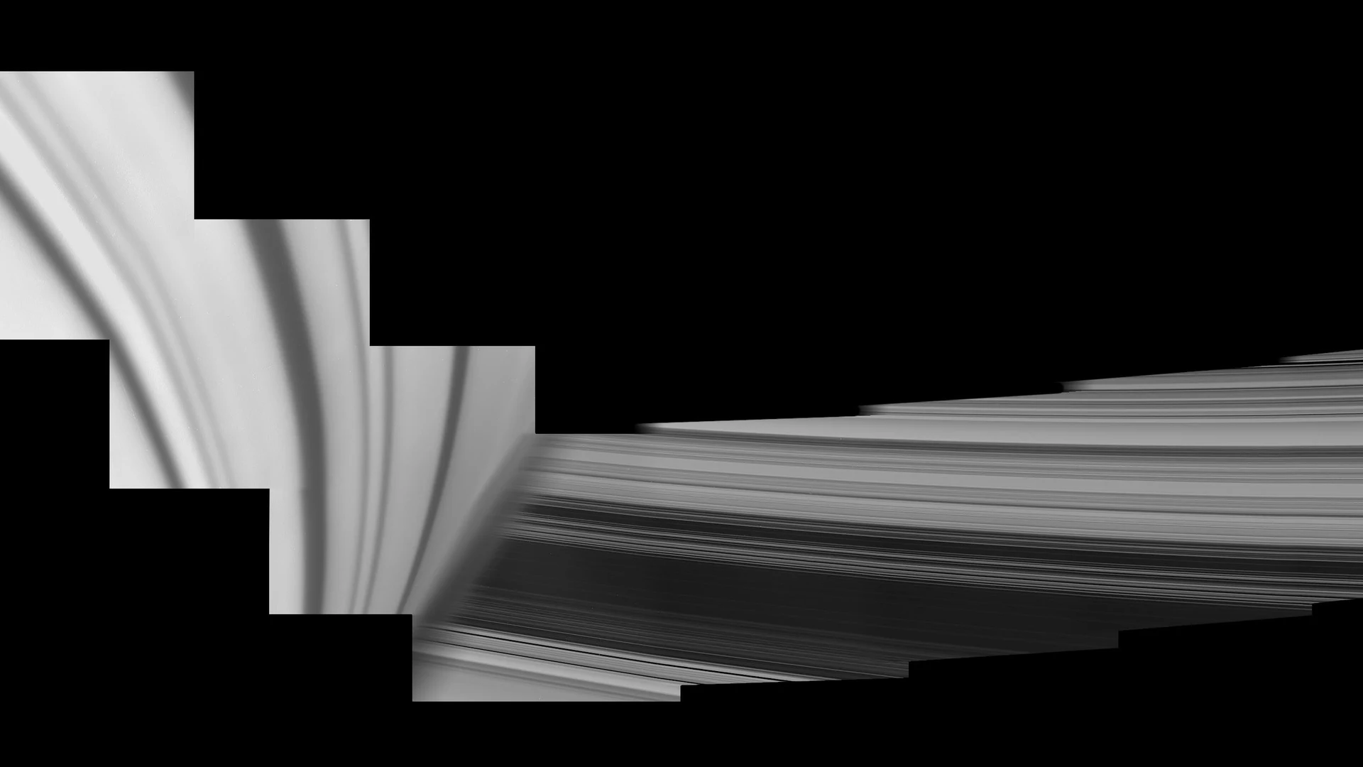 Inside-Out Rings: Over the Limb - free hd space wallpaper for desktop