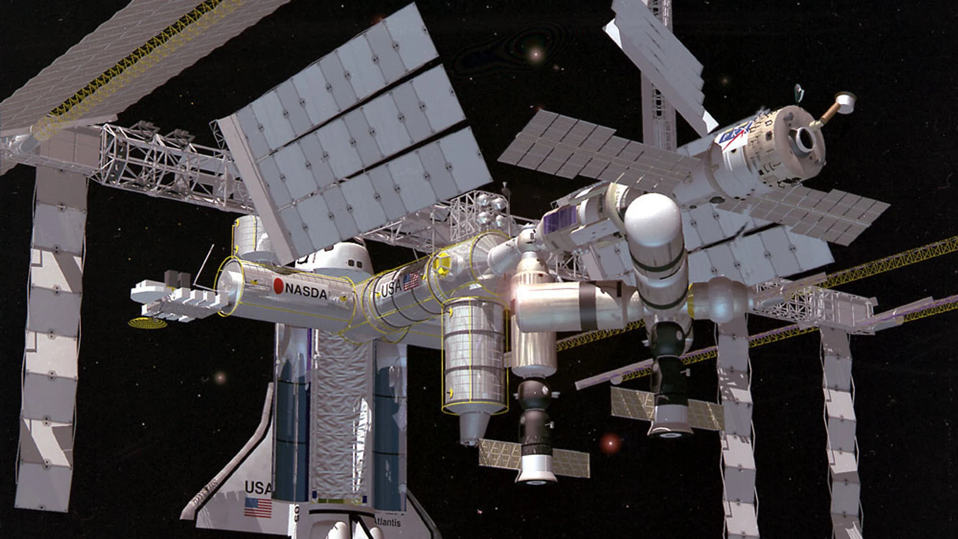 International Space Station (ISS) - free hd space wallpaper for desktop