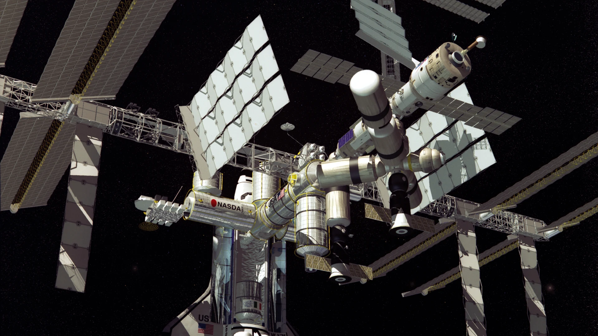 International Space Station (ISS) - free hd space wallpaper for desktop