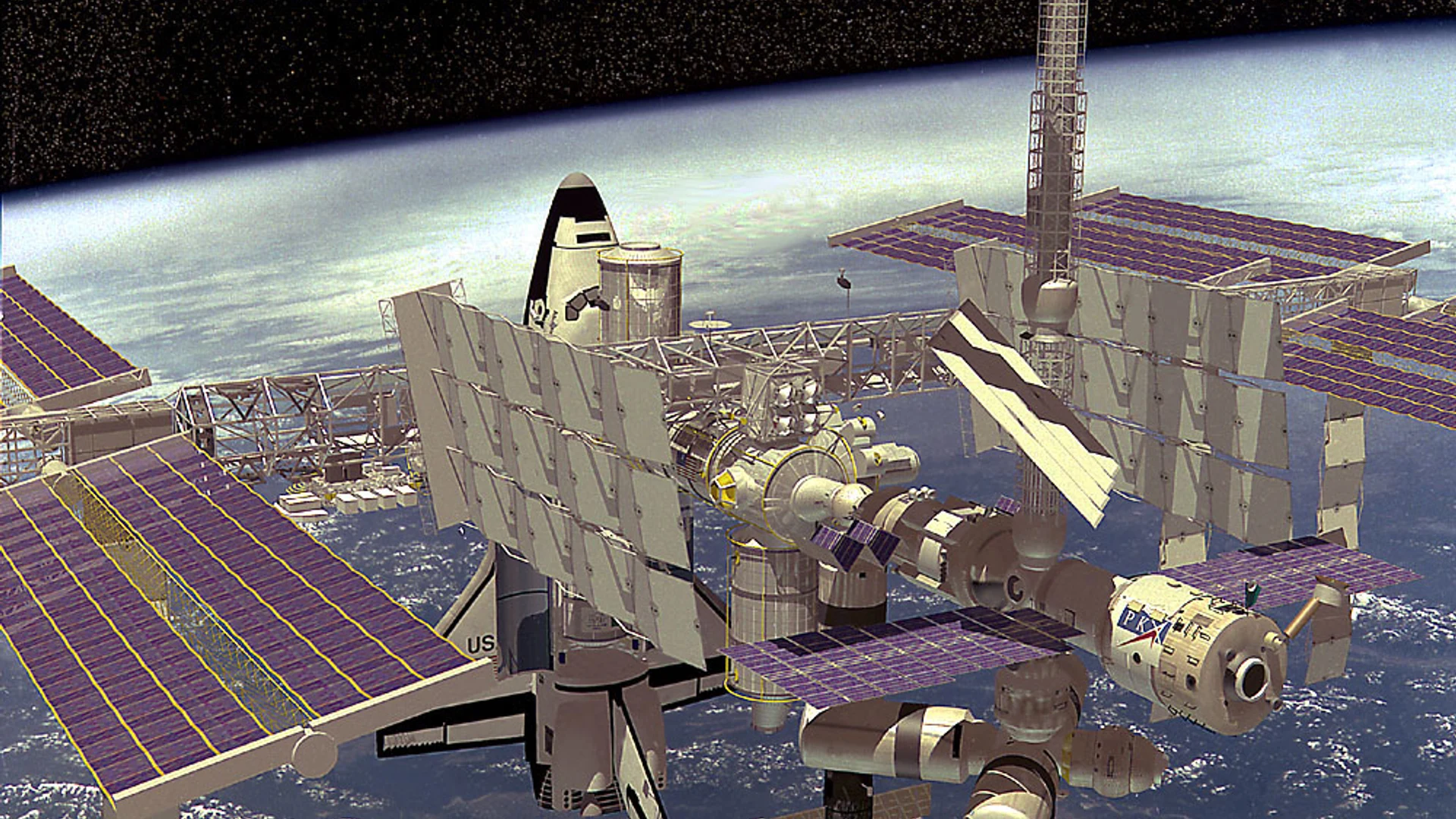 International Space Station (ISS) - free hd space wallpaper for desktop