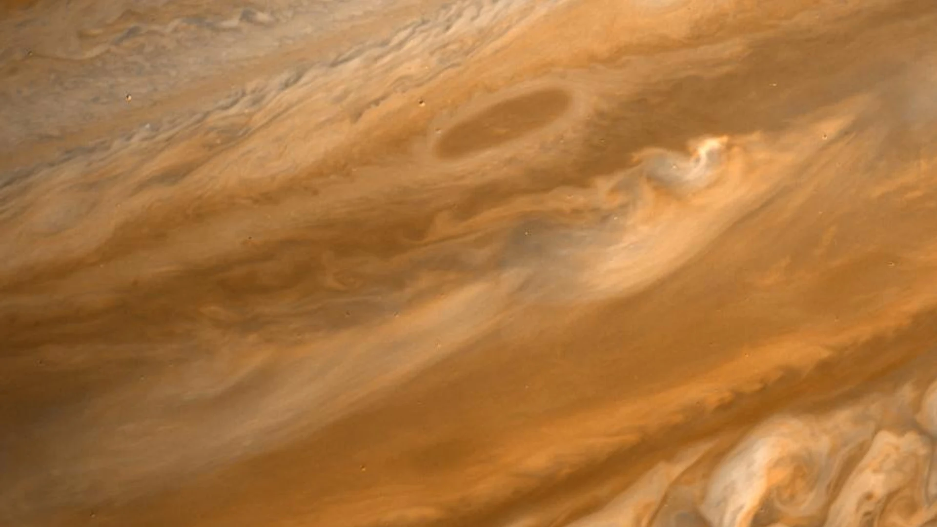 Jupiter from Voyager 2 - free hd space wallpaper for desktop