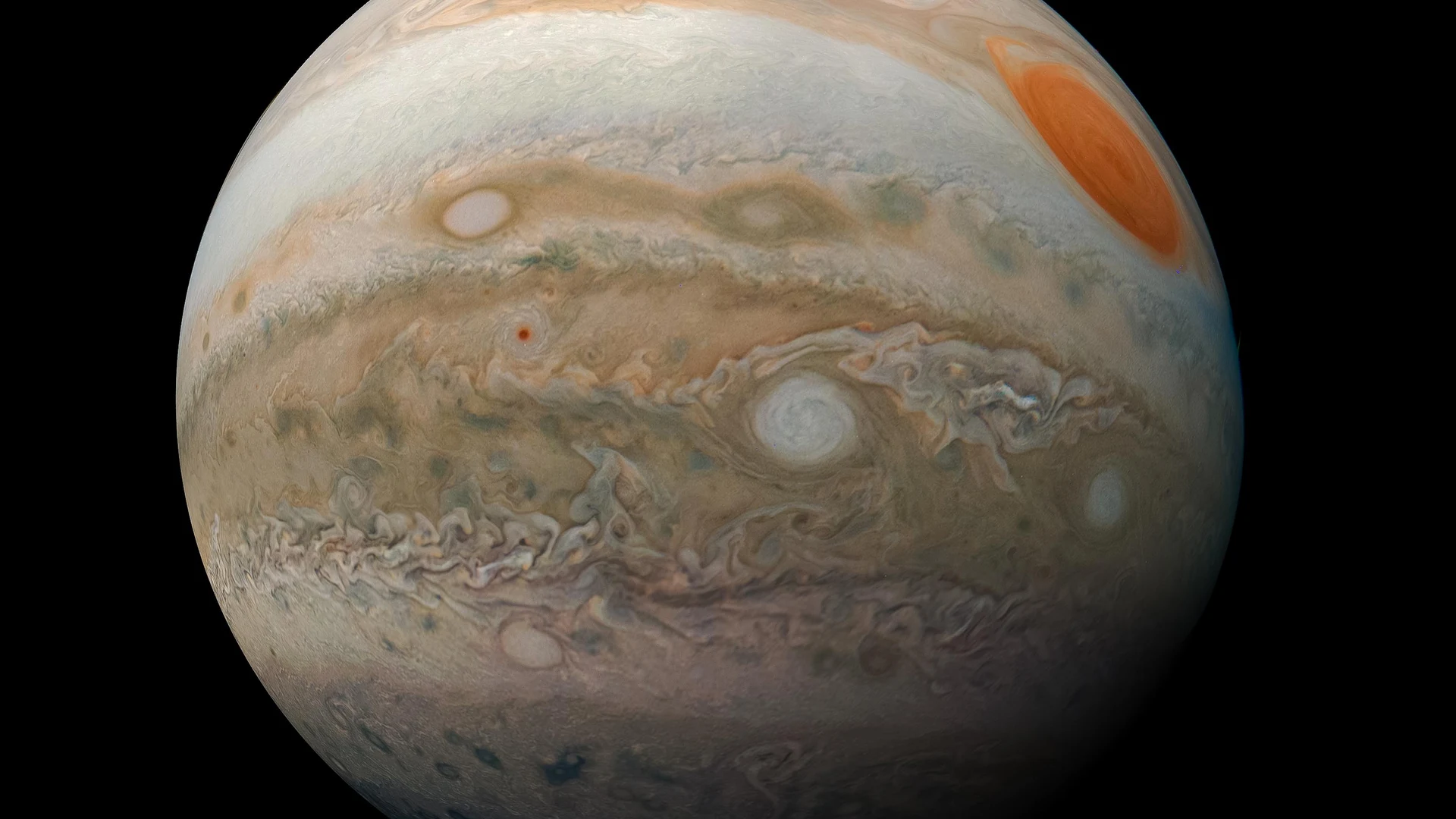 Jupiter Marble - free hd space wallpaper for desktop