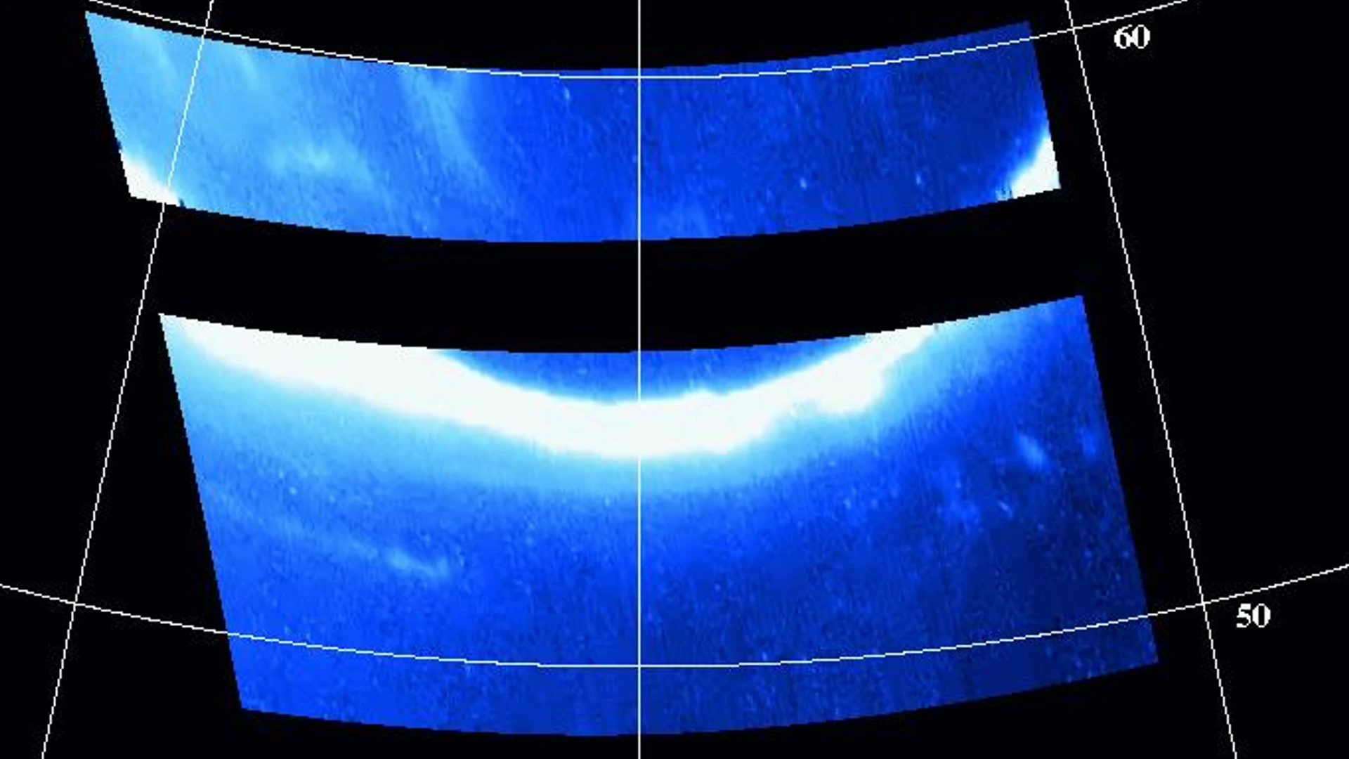 Jupiter Northern Auroral Oval - free hd space wallpaper for desktop