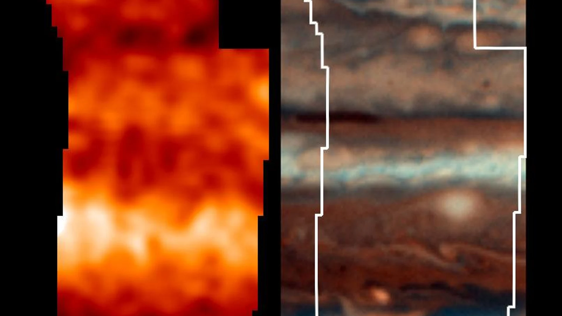 Jupiter Temperatures--Broad Latitude - free hd space wallpaper for desktop