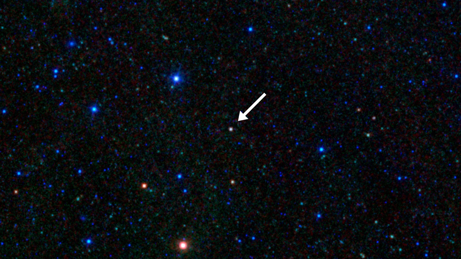 Lone Blazar - free hd space wallpaper for desktop