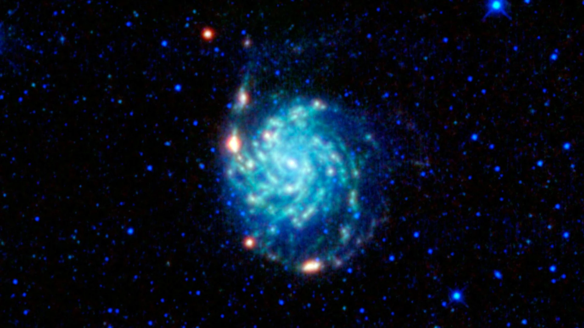 M 101: The Pinwheel Galaxy - free hd space wallpaper for desktop