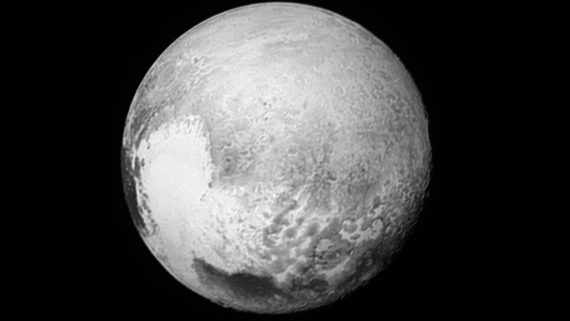 Mapping Pluto Broken Heart - free hd space wallpaper for desktop