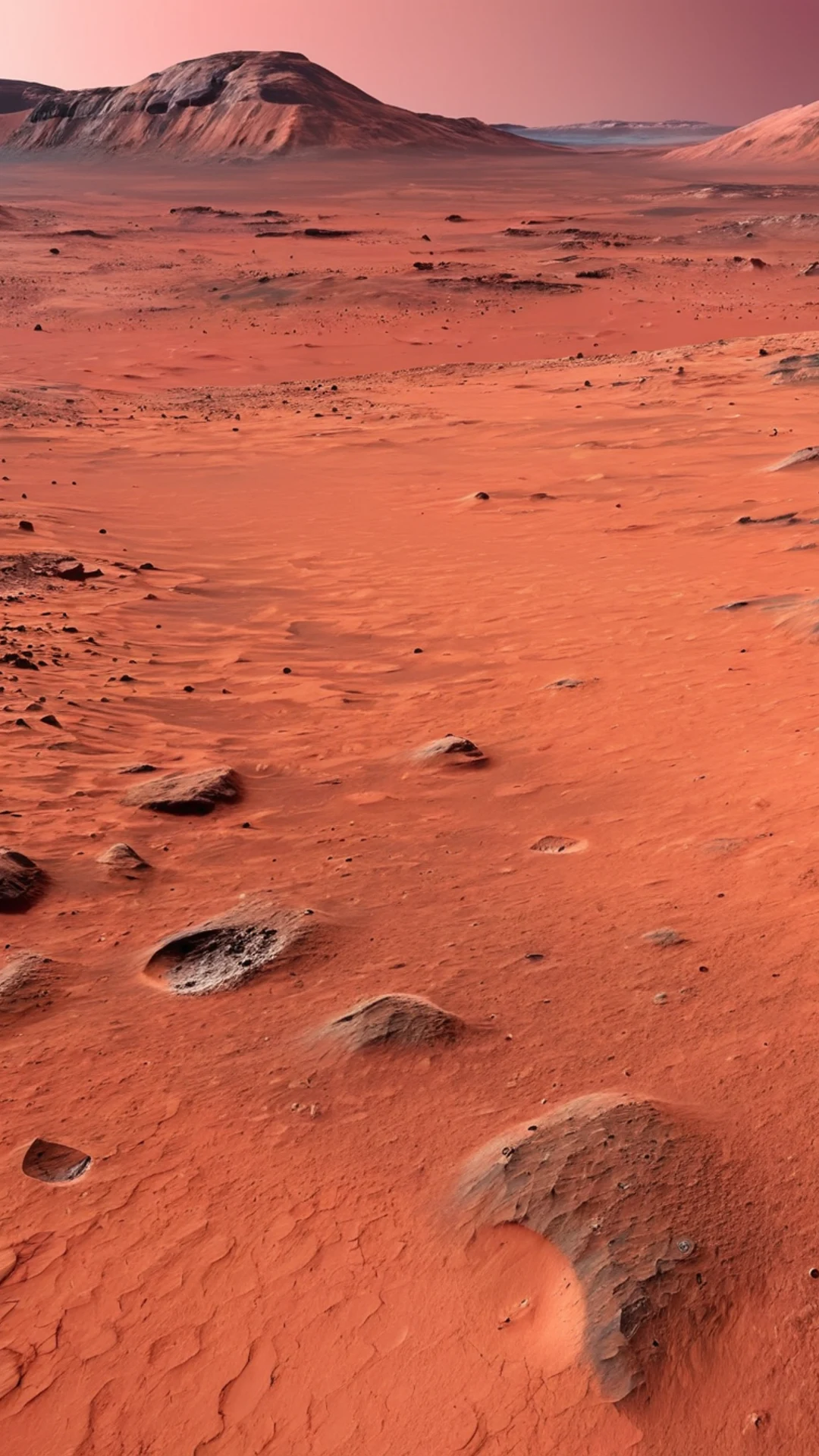 Mars Surface Panorama - free Phone space wallpaper for phone