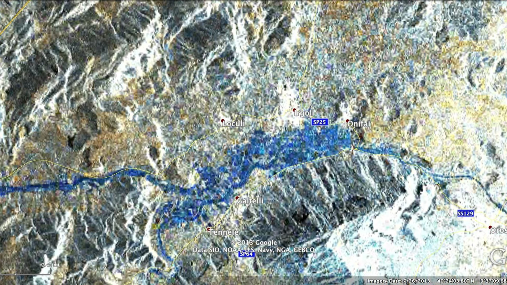 NASA Produces Map to Aid in Italian Flood Response - free hd space wallpaper for desktop