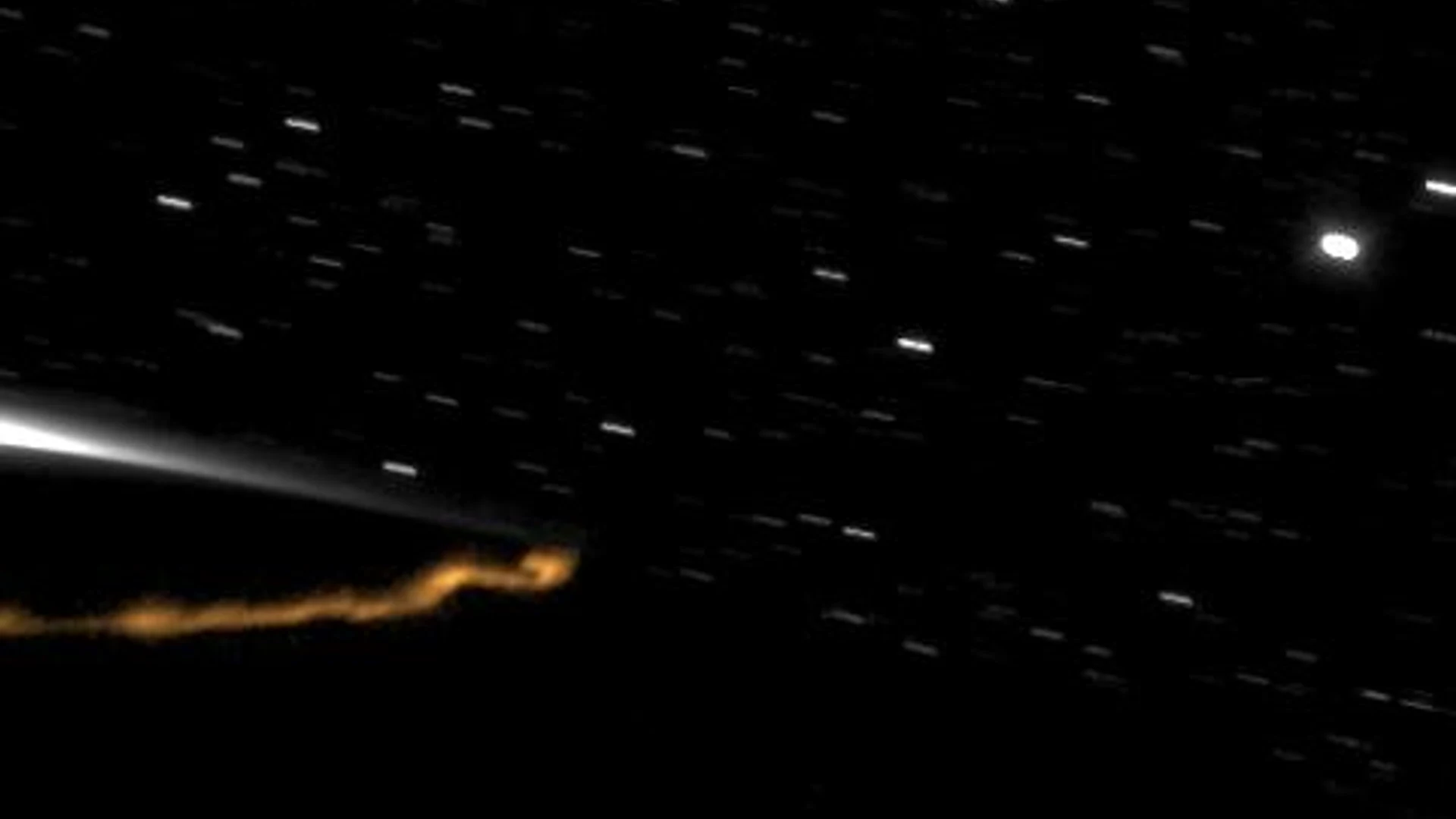 Northern Aurora in Motion - free hd space wallpaper for desktop