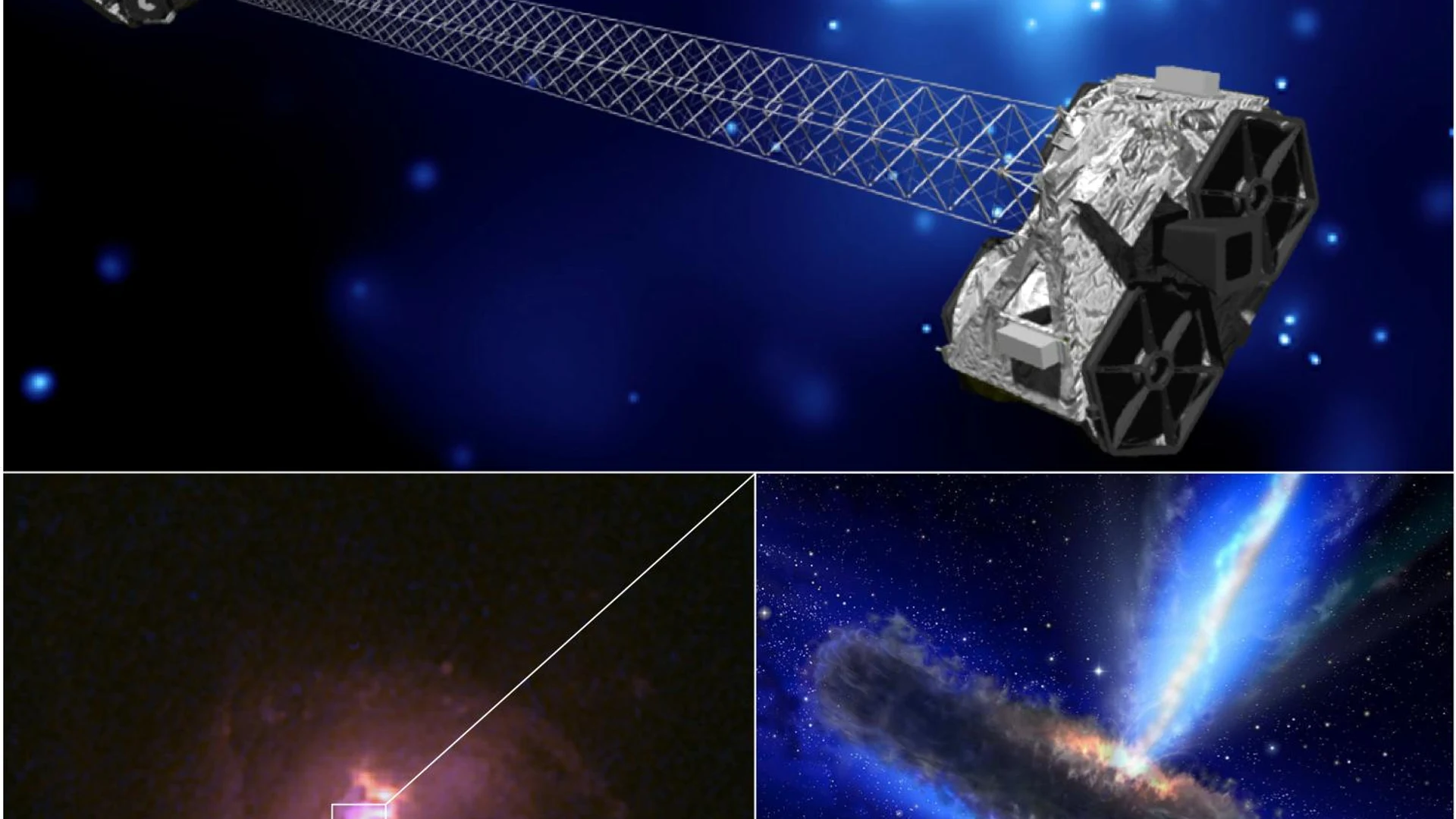 NuSTAR Seeks Hidden Black Holes - free hd space wallpaper for desktop