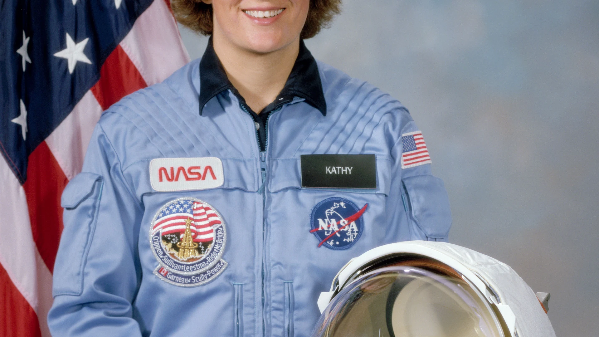 Official portrait of Astronaut Kathryn D. Sullivan - free hd space wallpaper for desktop