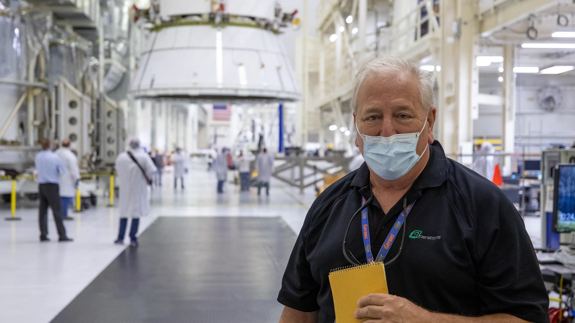 Orion Spacecraft Adapter (SA) Cone Install - free hd space wallpaper for desktop