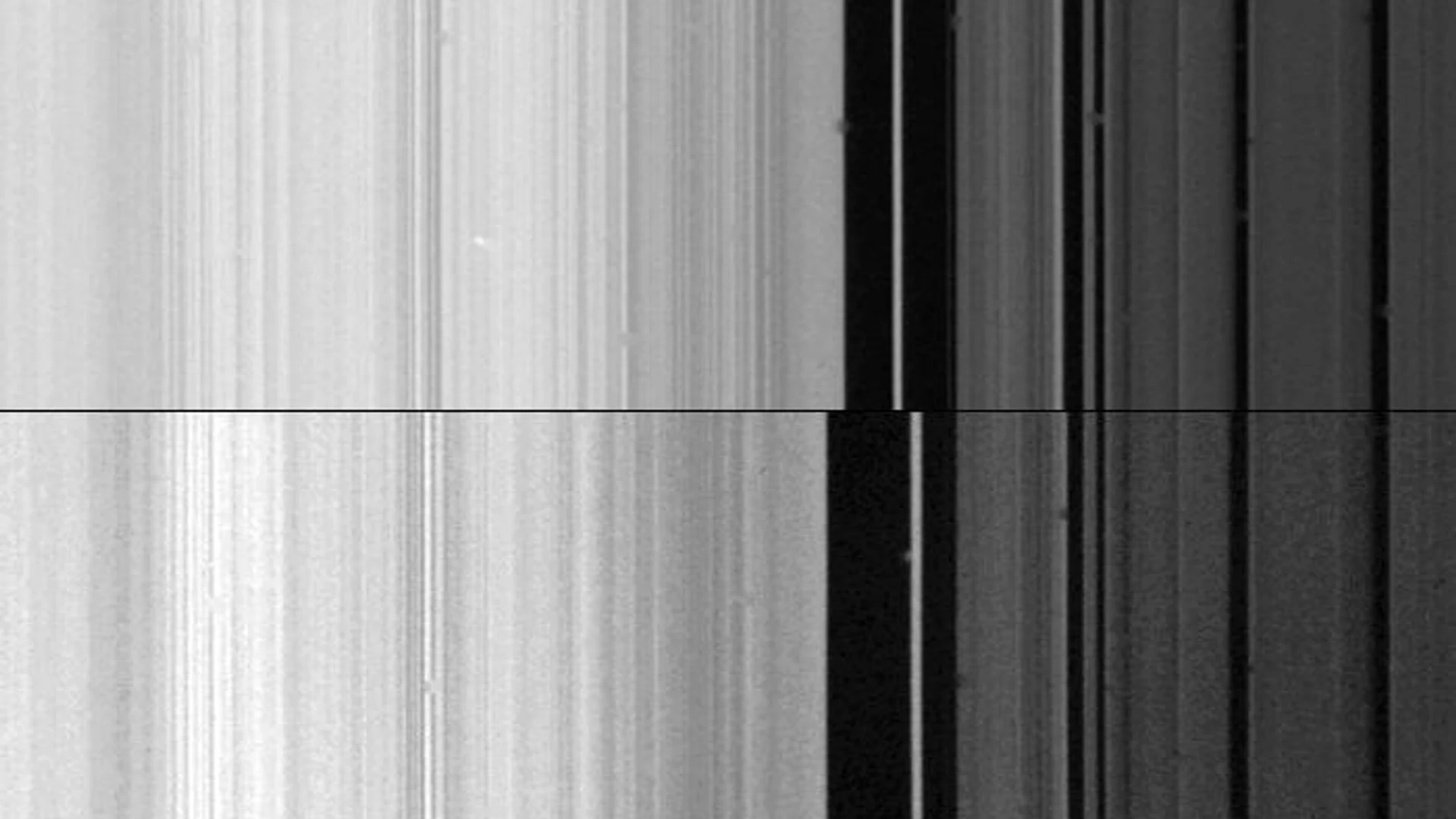 Outer edge of Saturn B-ring - free hd space wallpaper for desktop