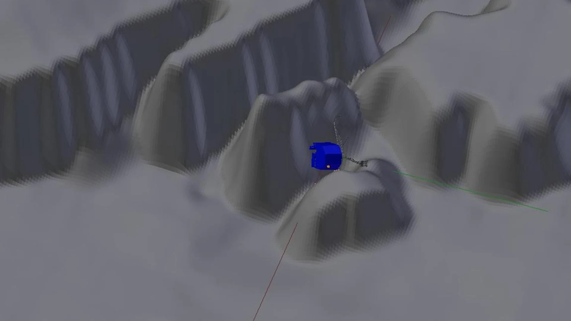 Philae Lander Setting on Comet Surface - free hd space wallpaper for desktop