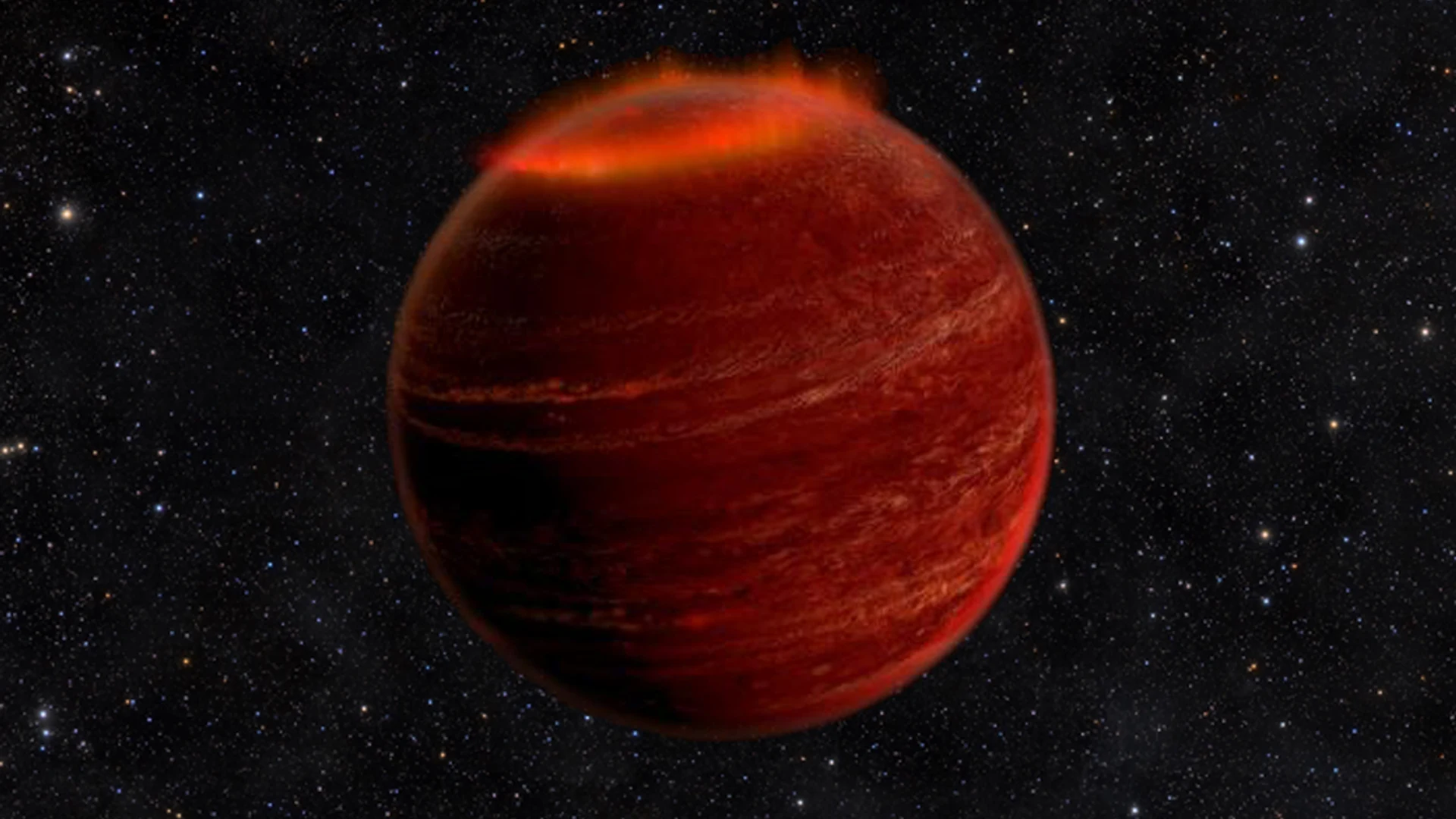 Powerful Auroras Found at Brown Dwarf - free hd space wallpaper for desktop