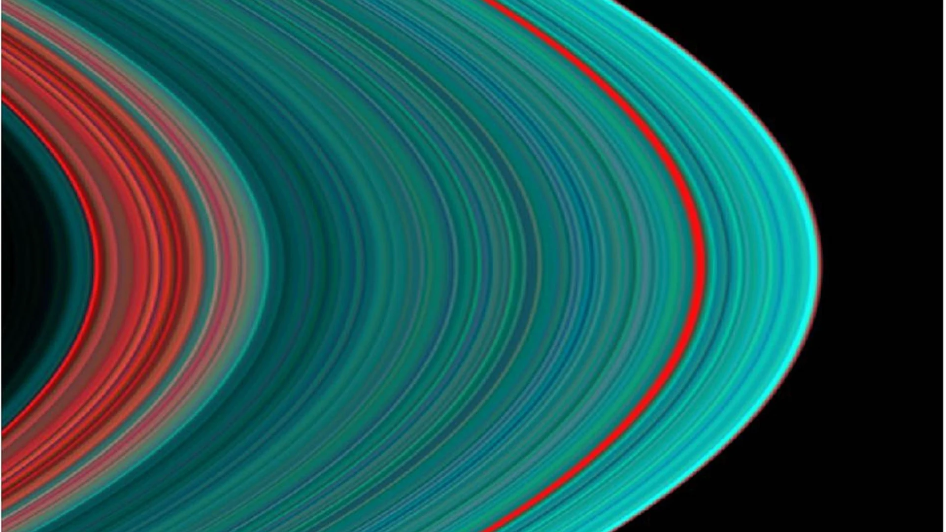 Saturn A Ring From the Inside Out - free hd space wallpaper for desktop