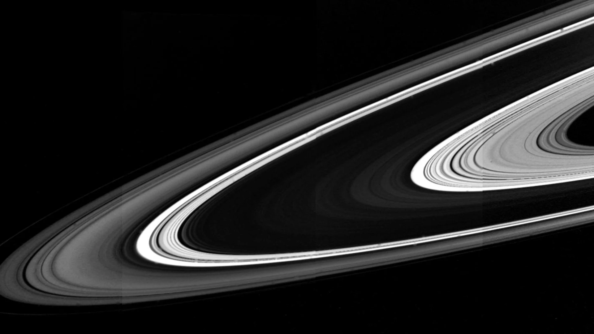Saturn Rings - free hd space wallpaper for desktop