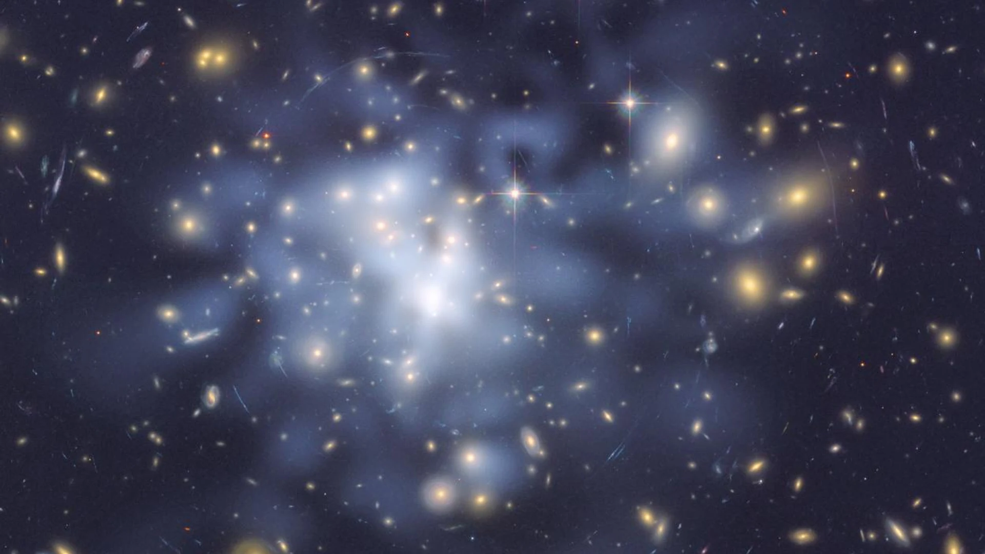Shedding Bent Light on Dark Matter - free hd space wallpaper for desktop