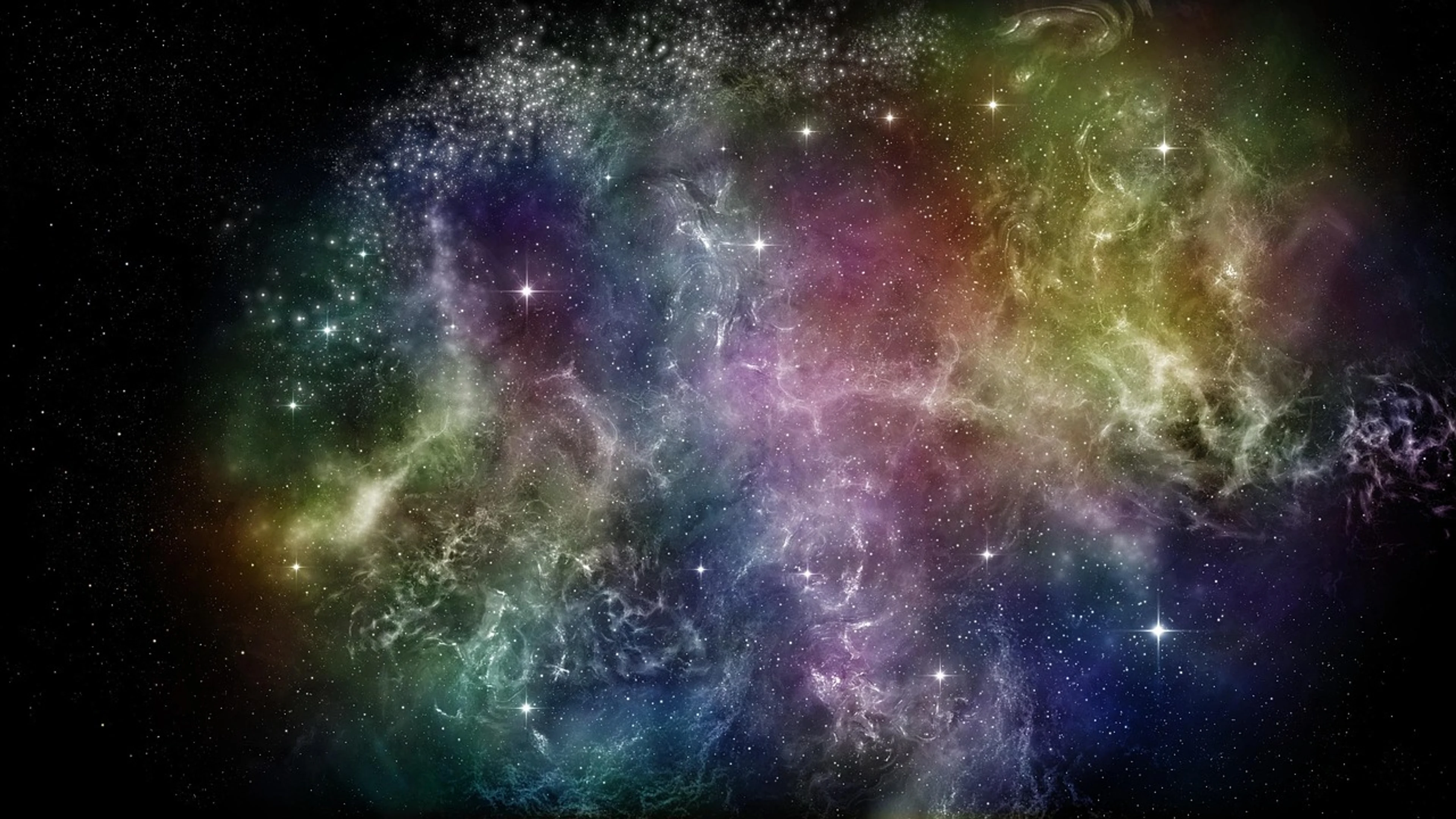 Space nebula stars galaxy - free 4K Ultra HD space wallpaper for desktop